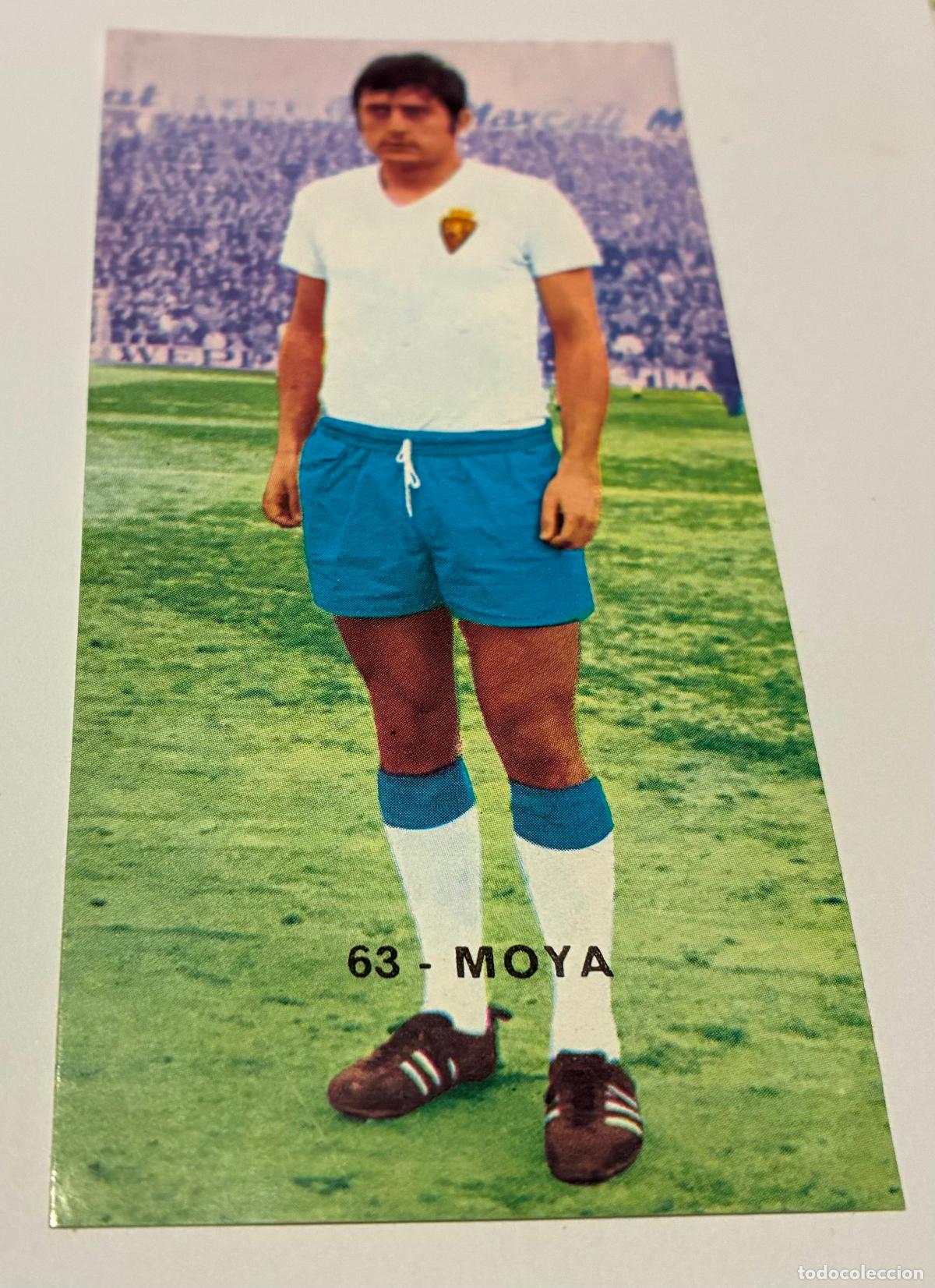 Cromos de F&uacute;tbol: CROMO RUIZ ROMERO 1968-1969, 68-69, ROMERO Numero 63, REAL ZARAGOZA, Despegado