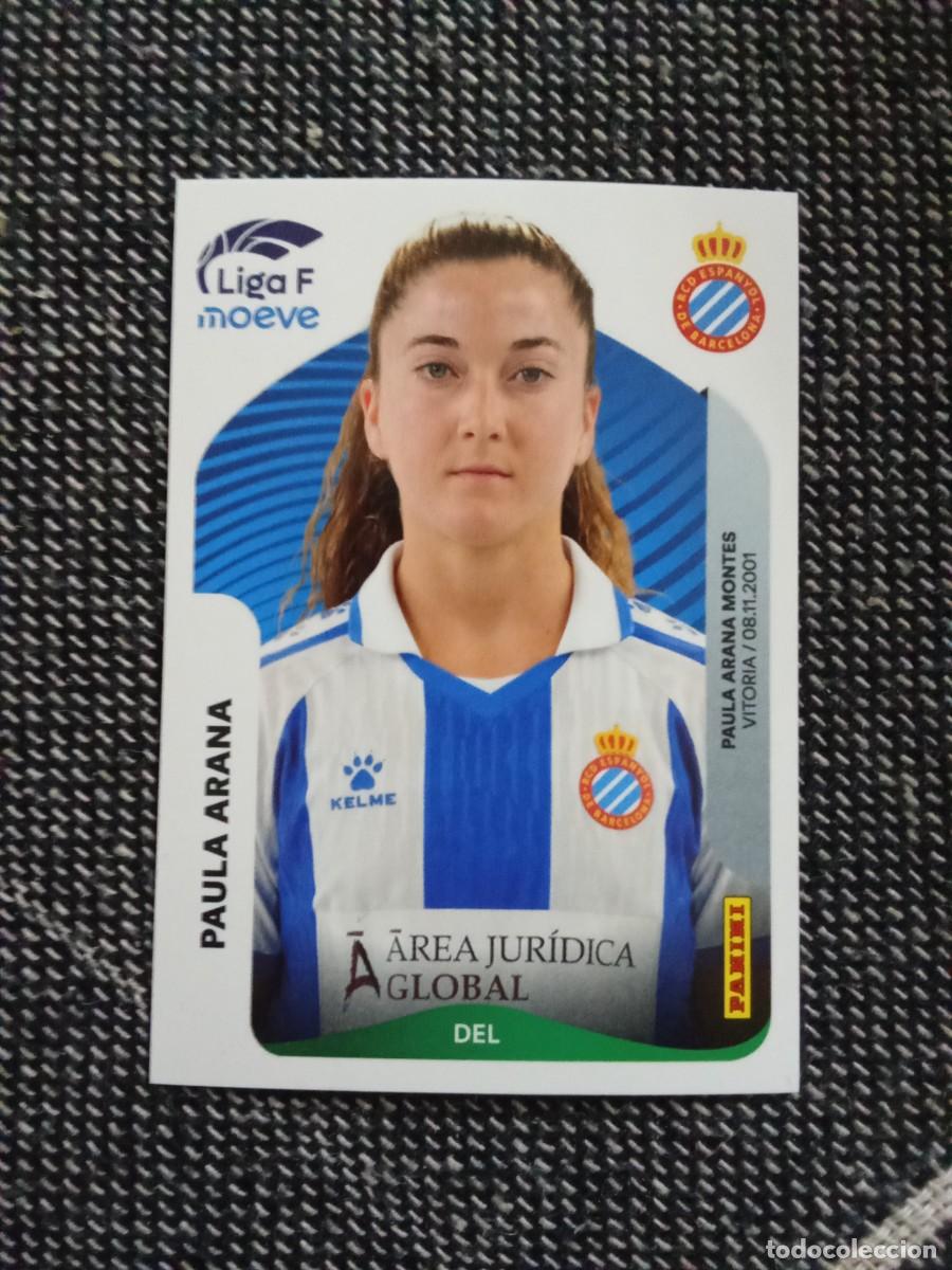 Fu&szlig;ball-Sticker: 200 Paula arana Espanyol liga F moeve 2025-26