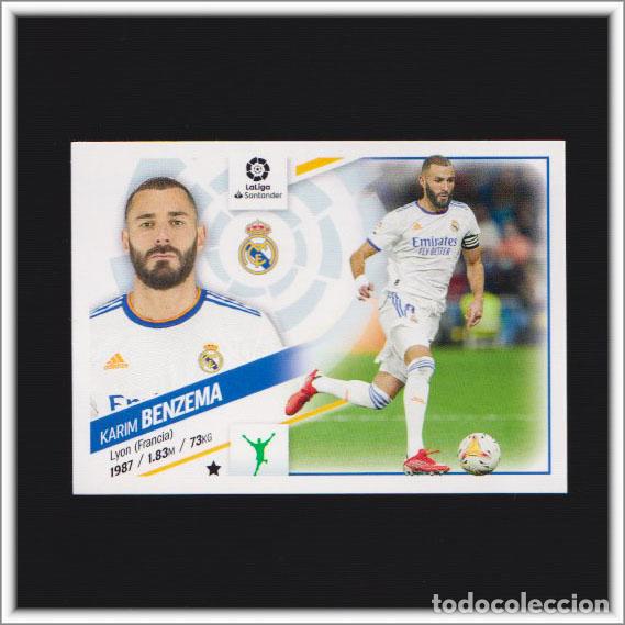 Cromos de F&uacute;tbol: LIGA ESTE 2022 2023 22 23 PANINI BENZEMA 20 REAL MADRID COLECCI&Oacute;N ALBUM 1&ordf; EDICI&Oacute;N