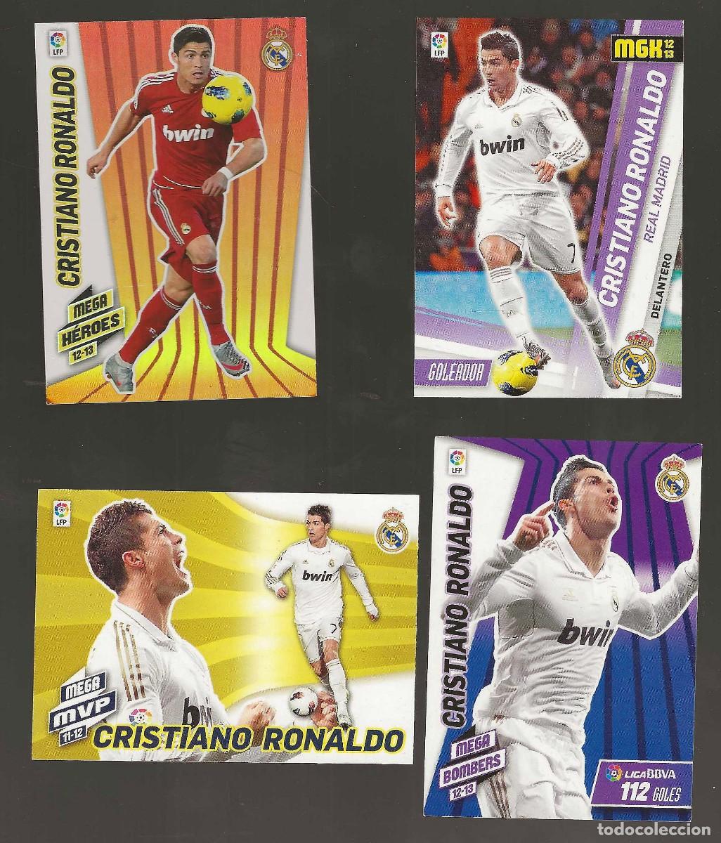 Cromos de F&uacute;tbol: MEGACRACKS 2012-13 -- MEGA CRACKS -- CRISTIANO RONALDO -- N&ordm; 197-366-408-432