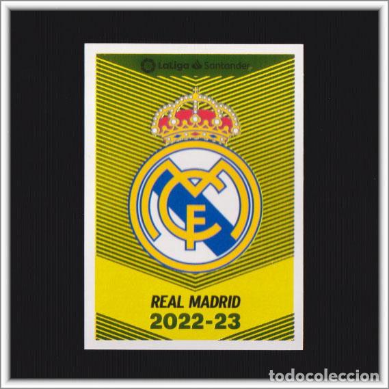 Figurine di Calcio: LIGA ESTE 2022 2023 22 23 PANINI ESCUDO 1 REAL MADRID COLECCI&Oacute;N ALBUM 1&ordf; EDICI&Oacute;N
