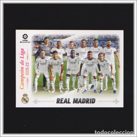 Cromos de F&uacute;tbol: LIGA ESTE 2022 2023 22 23 PANINI CUADRO DE HONOR BENZEMA MODRIC 1 REAL MADRID COLECCI&Oacute;N 1&ordf; EDICI&Oacute;N