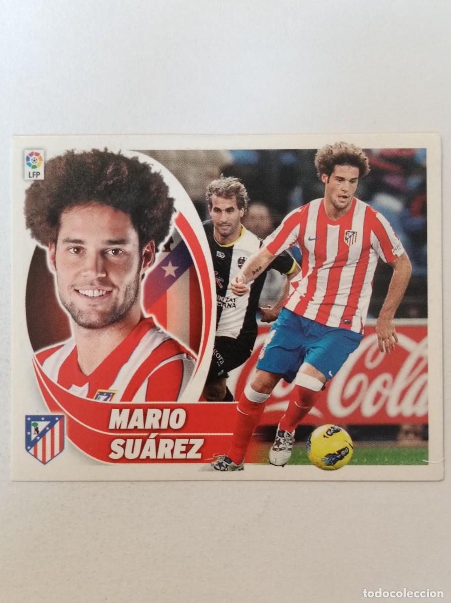 Fu&szlig;ball-Sticker: MARIO SUAREZ (9) ATLETICO MADRID LIGA 12/13 ESTE