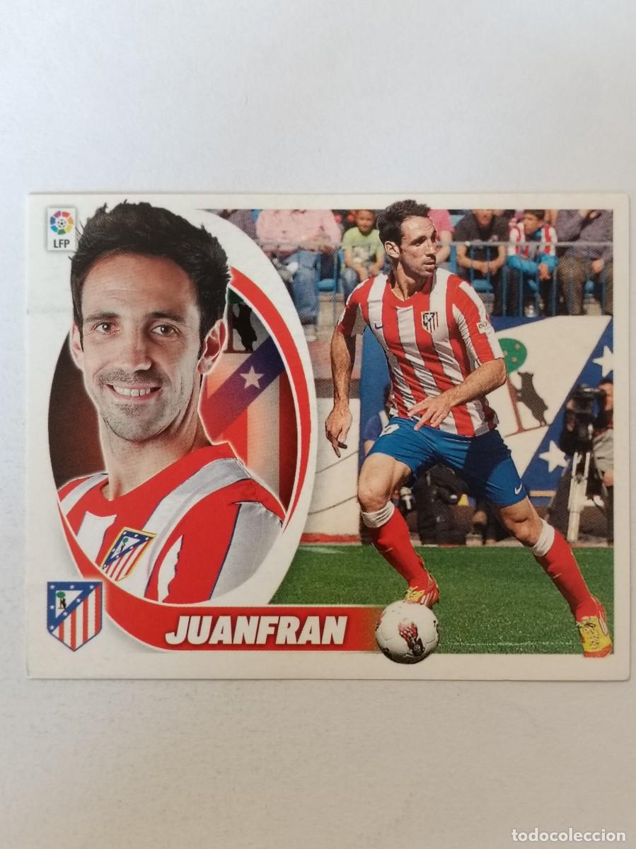 Fu&szlig;ball-Sticker: JUANFRAN (3A) ATLETICO MADRID LIGA 12/13 ESTE