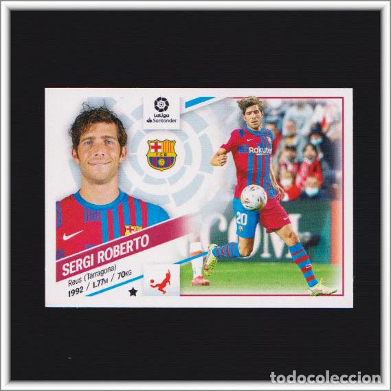 Fu&szlig;ball-Sticker: LIGA ESTE 2022 2023 22 23 PANINI SERGI ROBERTO 6 BARCELONA COLECCI&Oacute;N ALBUM BAR&Ccedil;A 1&ordf; EDICI&Oacute;N