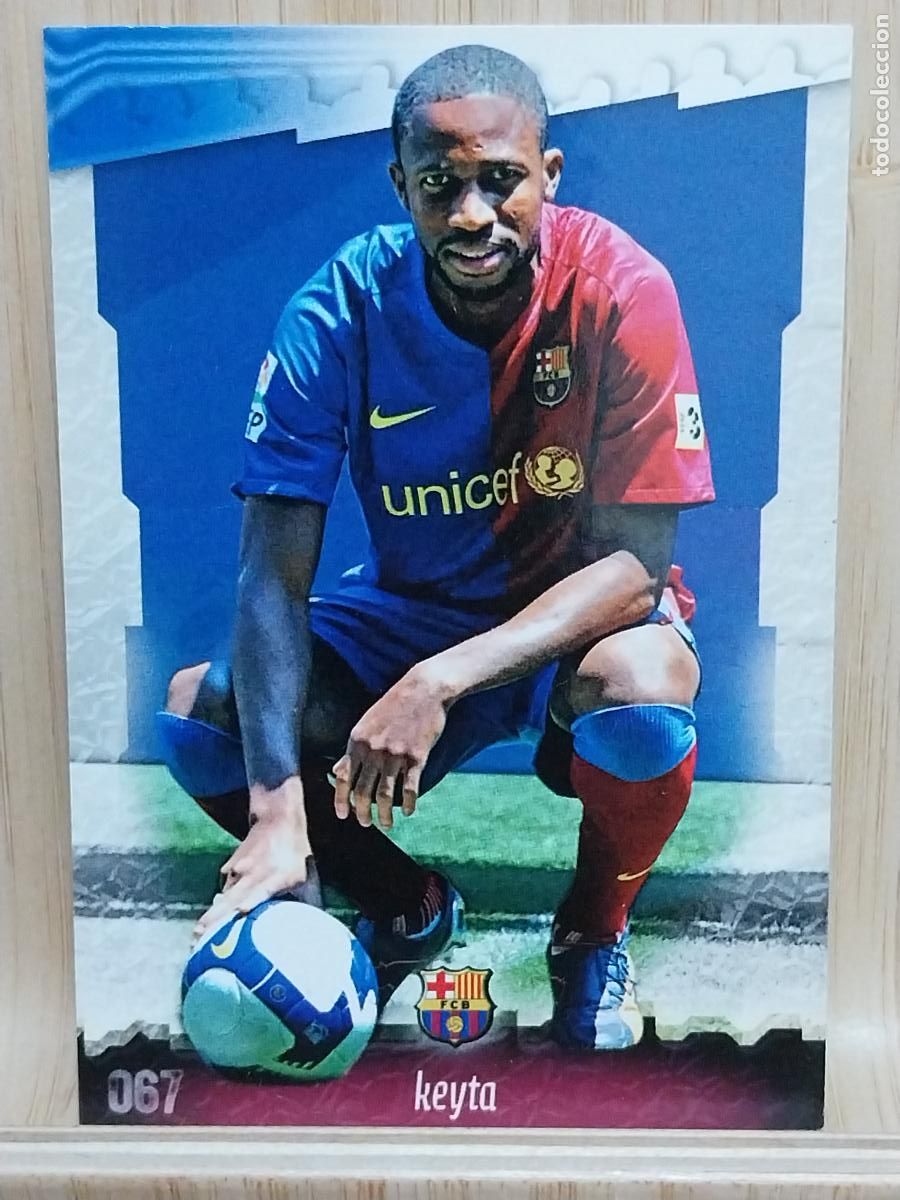 Fu&szlig;ball-Sticker: KEYTA 2008 2009 08 09 CROMO 067 67 BARCELONA ED MC MUNDICROMO