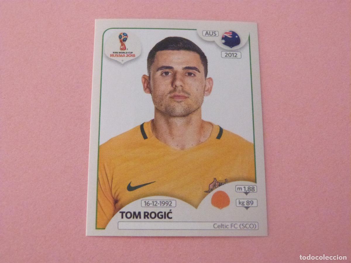 Cromos de f&uacute;tbol: CROMO FUTBOL TOM ROGIC AUSTRALIA SIN PEGAR N&ordm; 227 MUNDIAL RUSIA 2018 PANINI
