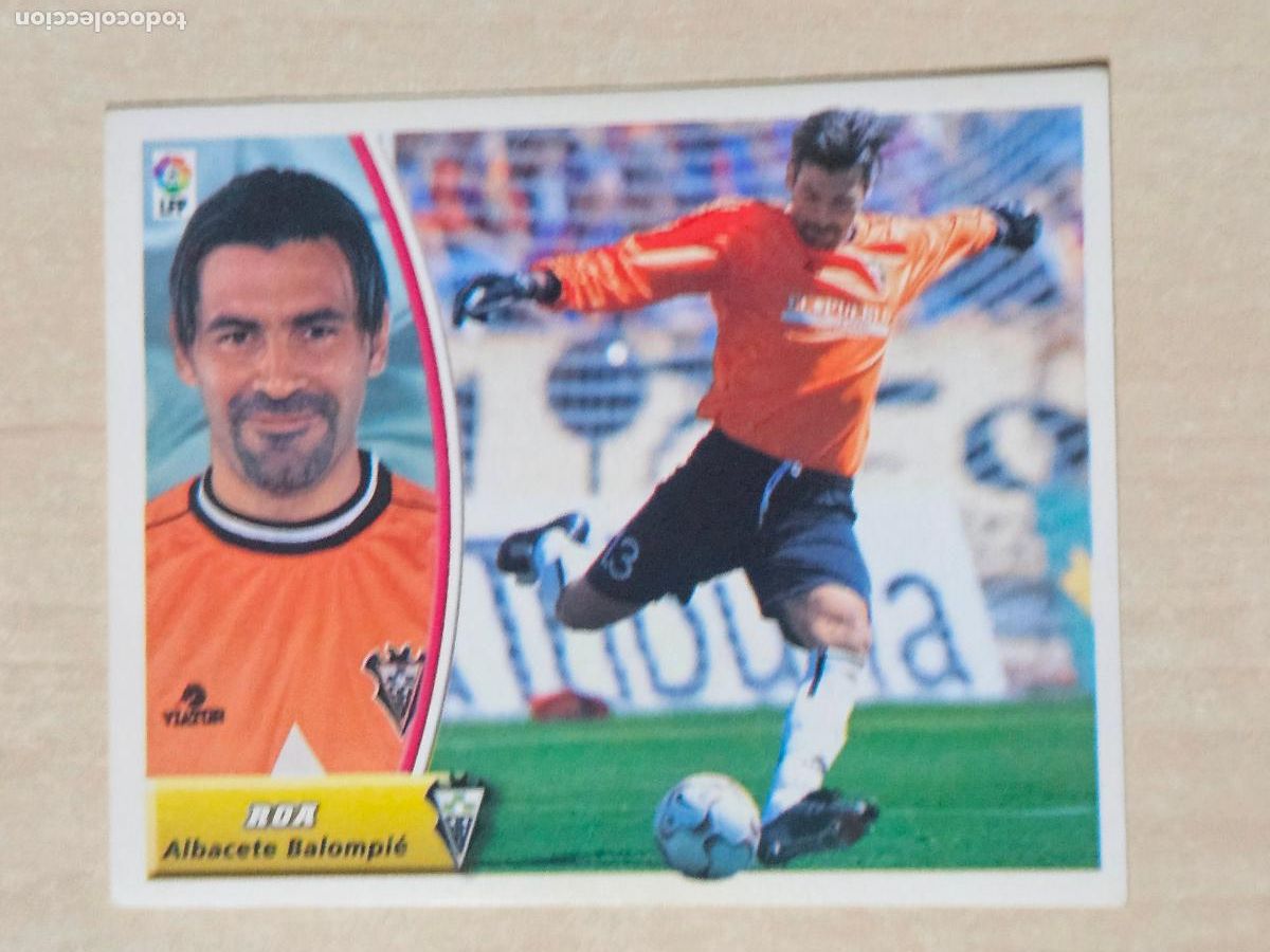 Fu&szlig;ball-Sticker: CROMO ROA - ESTE 2003 04 - 03 04 - CROMO SIN PEGAR - ALBACETE