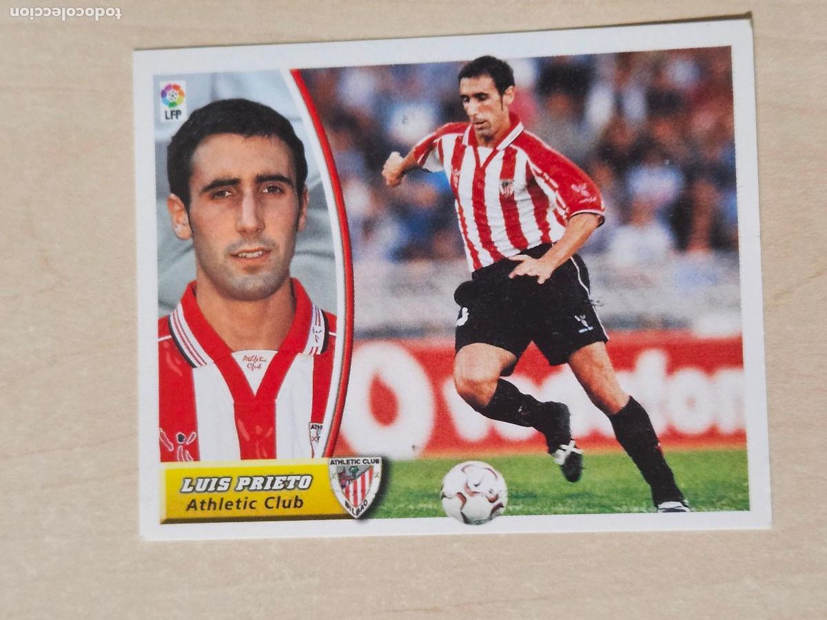 Figurine di Calcio: CROMO LUIS PRIETO - ESTE 2003 04 - 03 04 - CROMO SIN PEGAR - ATHLETIC DE BILBAO