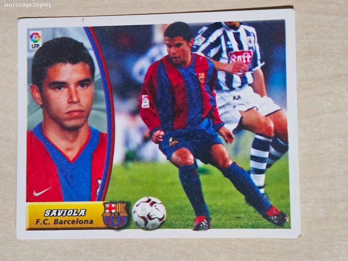 Figurine di Calcio: CROMO SAVIOLA - ESTE 2003 04 - 03 04 - CROMO SIN PEGAR - BARCELONA