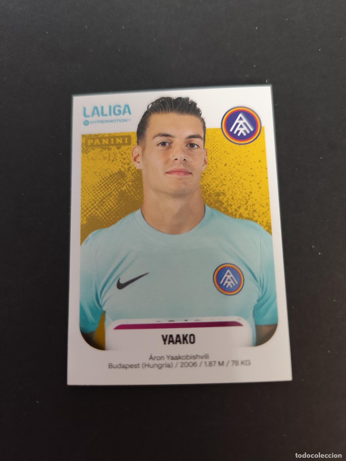 Cromos de f&uacute;tbol: 42 YAAKO ANDORRA SEGUNDA 2&ordf; DIVISI&Oacute;N LIGA HYPERMOTION 2025 2026 25 26 PEDIDO M&Iacute;NIMO 2&euro;