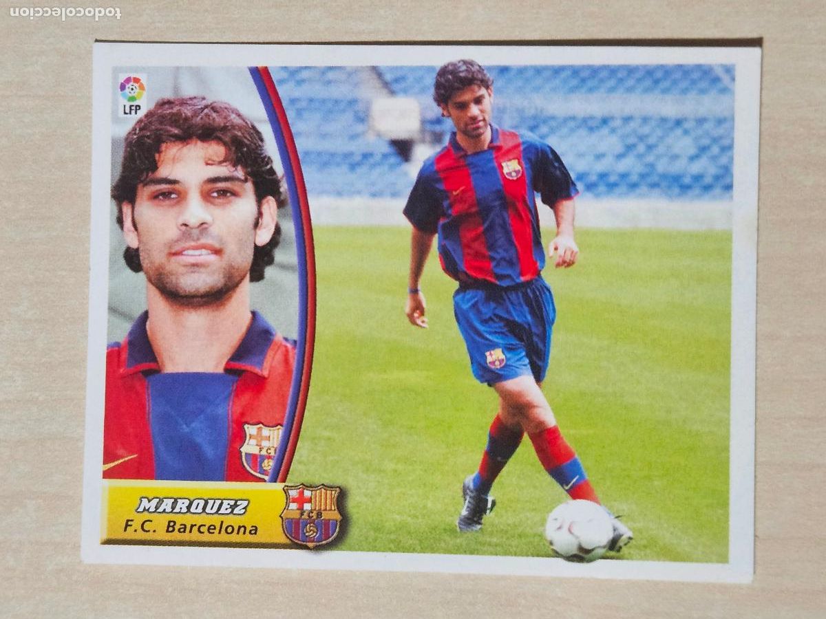 Cromos de Futebol: CROMO MARQUEZ - ESTE 2003 04 - 03 04 - CROMO SIN PEGAR - BARCELONA