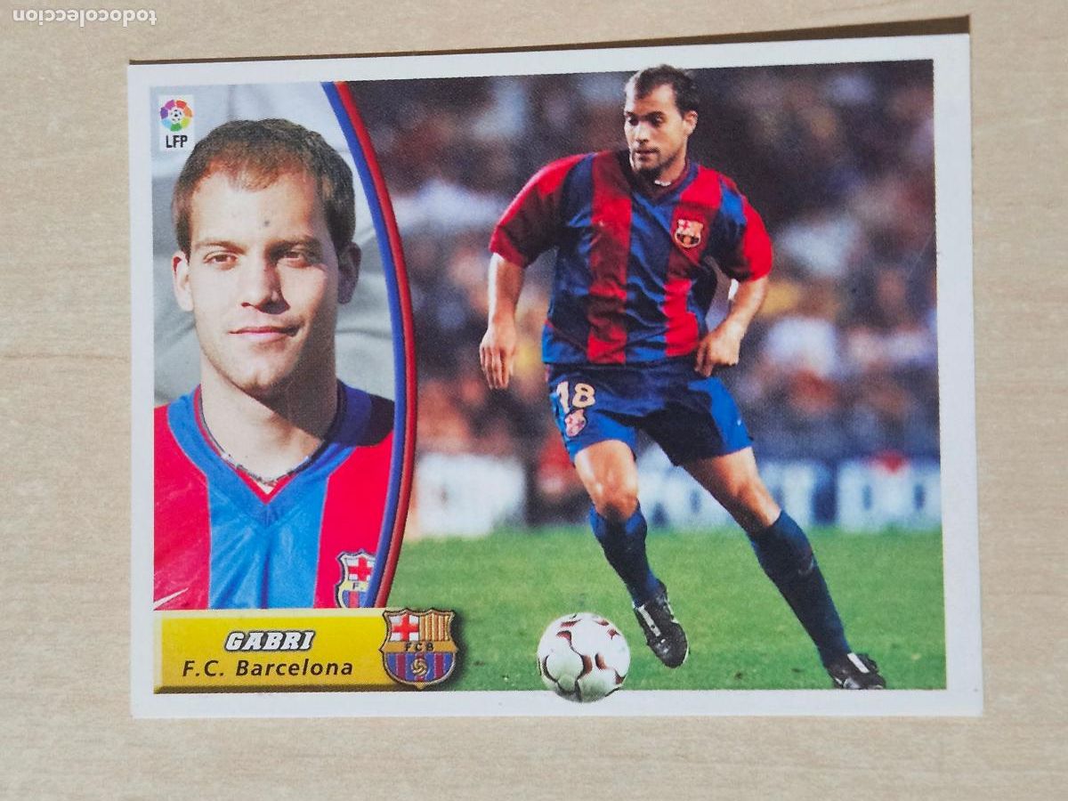 Figurine di Calcio: CROMO GABRI - ESTE 2003 04 - 03 04 - CROMO SIN PEGAR - BARCELONA