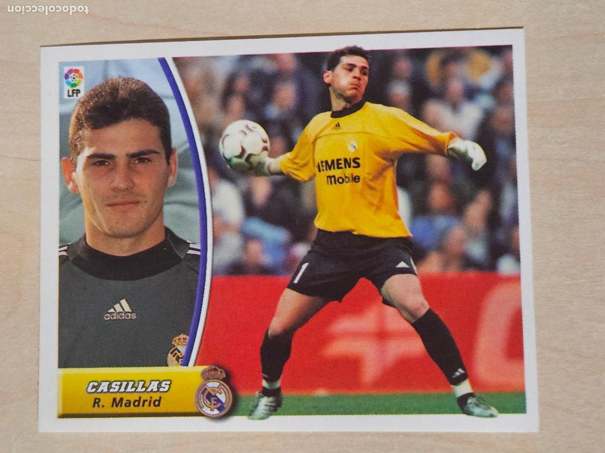 Figurine di Calcio: CROMO CASILLAS - ESTE 2003 04 - 03 04 - CROMO SIN PEGAR - REAL MADRID
