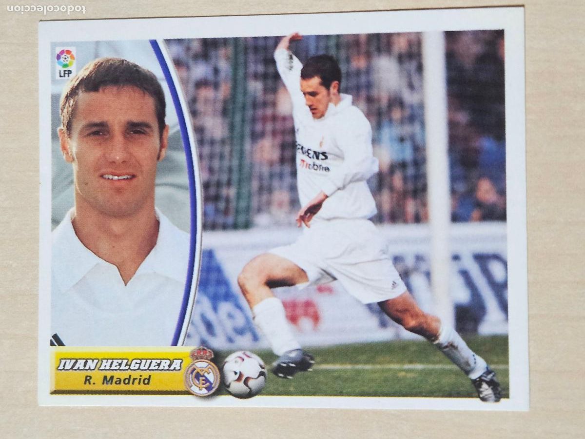 Figurine di Calcio: CROMO IVAN HELGUERA - ESTE 2003 04 - 03 04 - CROMO SIN PEGAR - REAL MADRID