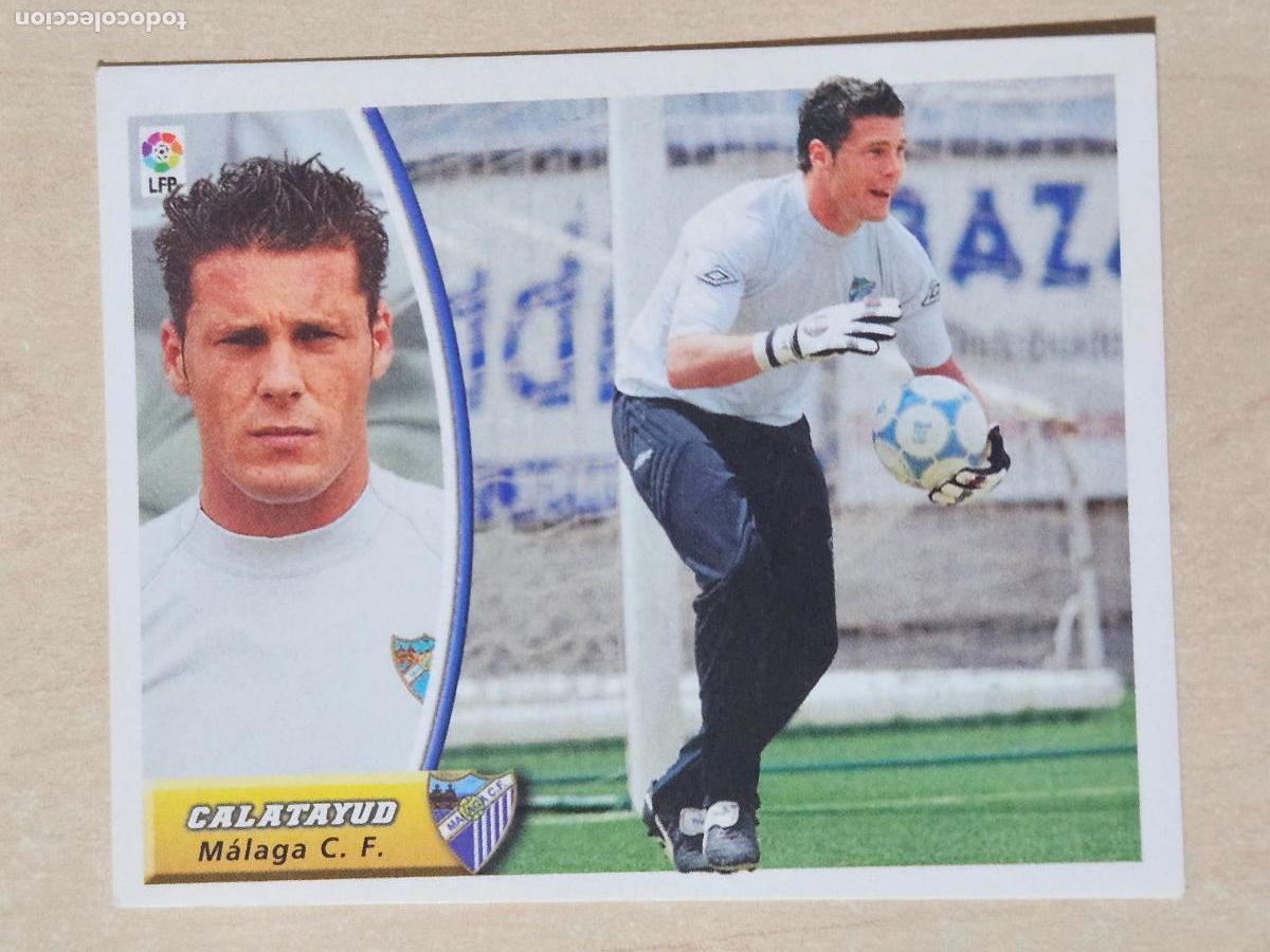 Figurine di Calcio: CROMO CALATAYUD - ESTE 2003 04 - 03 04 - CROMO SIN PEGAR - MALAGA