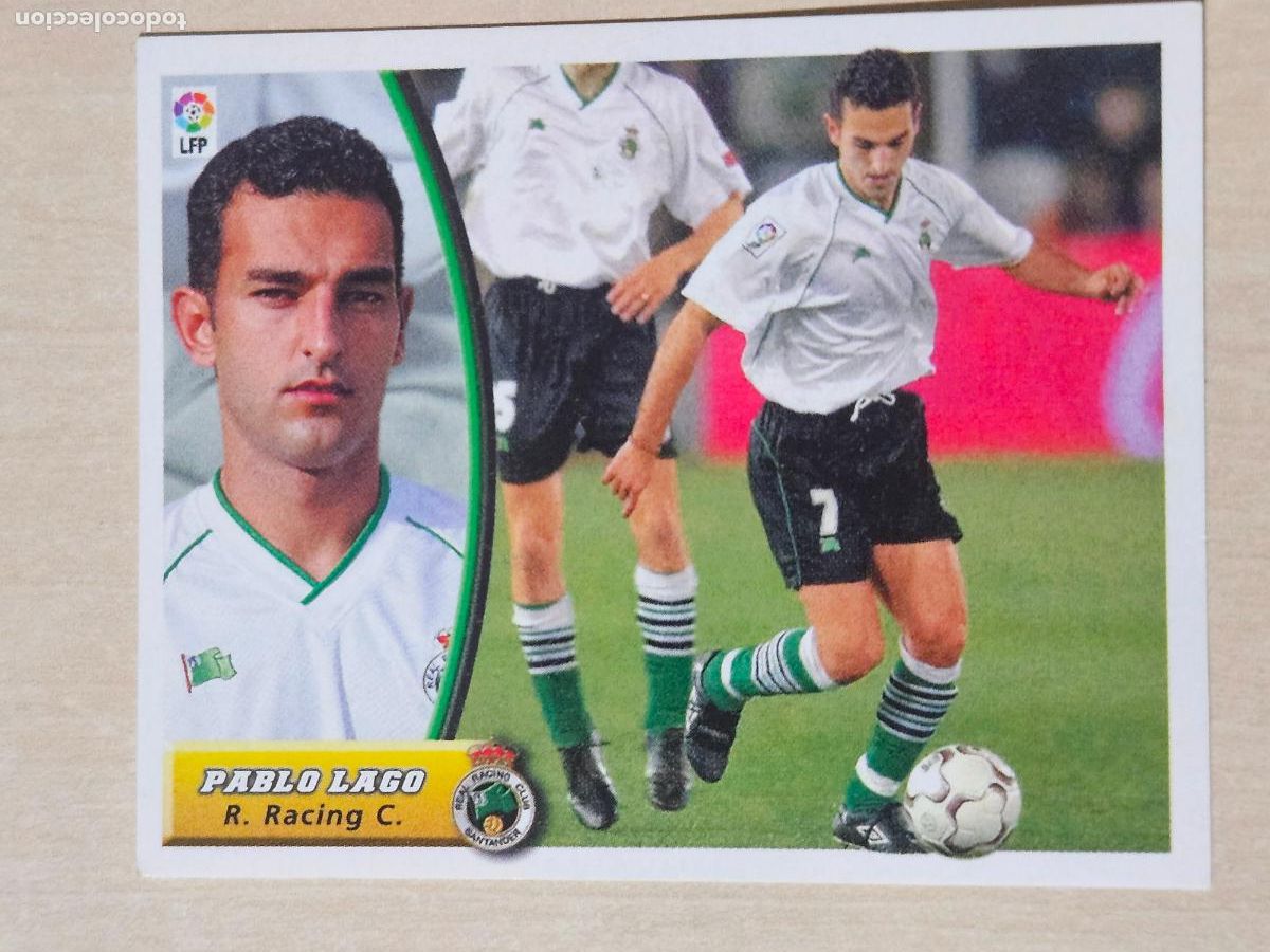 Figurine di Calcio: CROMO PABLO LAGO - ESTE 2003 04 - 03 04 - CROMO SIN PEGAR - RACING DE SANTANDER