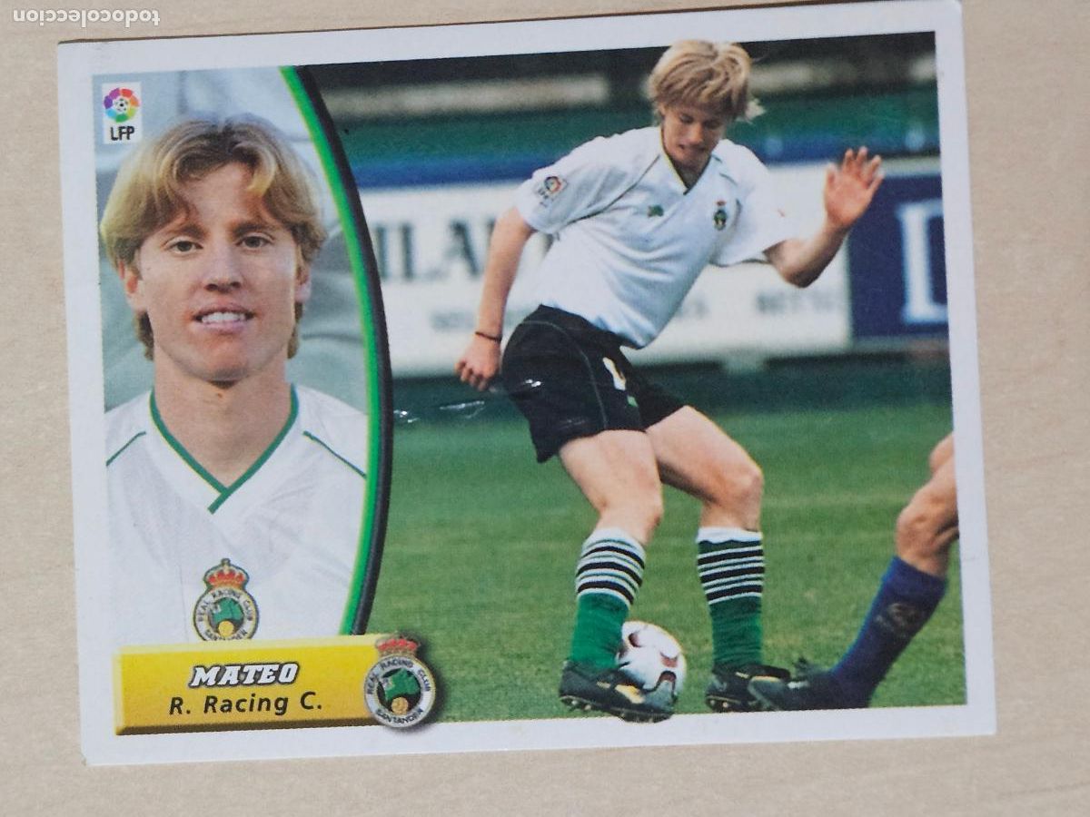 Figurine di Calcio: CROMO MATEO - ESTE 2003 04 - 03 04 - CROMO SIN PEGAR - RACING DE SANTANDER