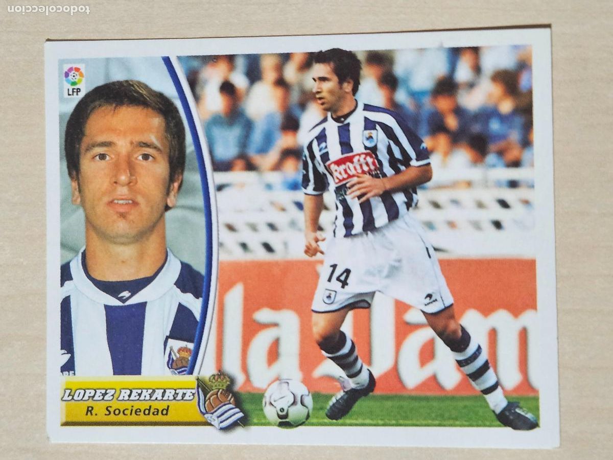 Figurine di Calcio: CROMO LOPEZ REKARTE - ESTE 2003 04 - 03 04 - CROMO SIN PEGAR - REAL SOCIEDAD