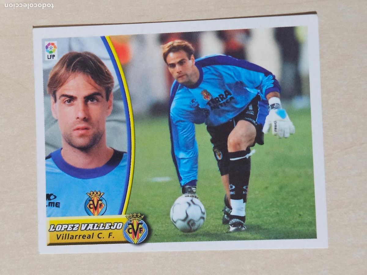 Figurine di Calcio: CROMO LOPEZ VALLEJO - ESTE 2003 04 - 03 04 - CROMO SIN PEGAR - VILLARREAL