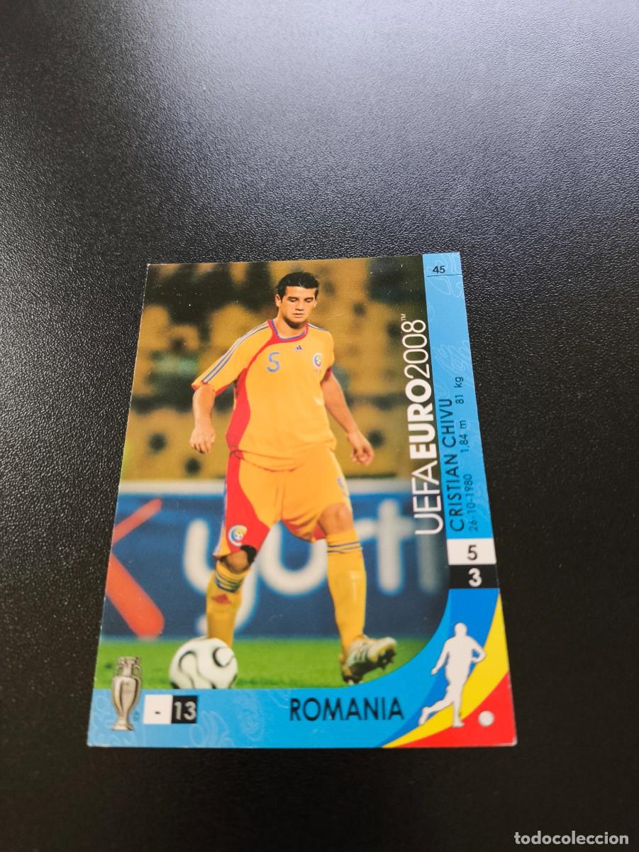 Cromos de F&uacute;tbol: 45 CRISTIAN CHIVU ROMANIA RUMANIA PANINI TRADING CARD EURO 2008 EUROCOPA 08