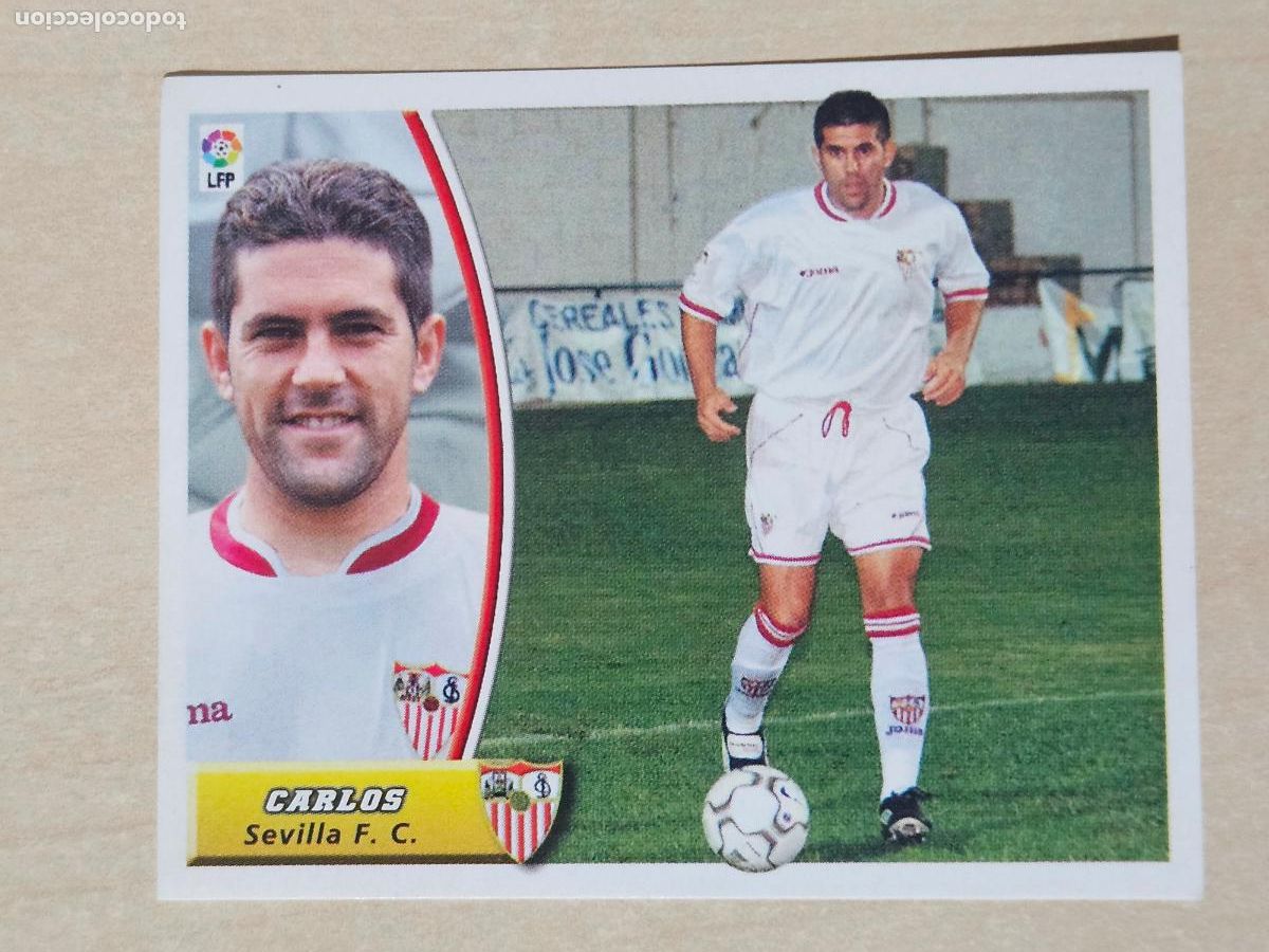 Cartes &agrave; collectionner de Football: EDICIONES ESTE 03 04 COLOCA CARLOS - CROMO SIN PEGAR