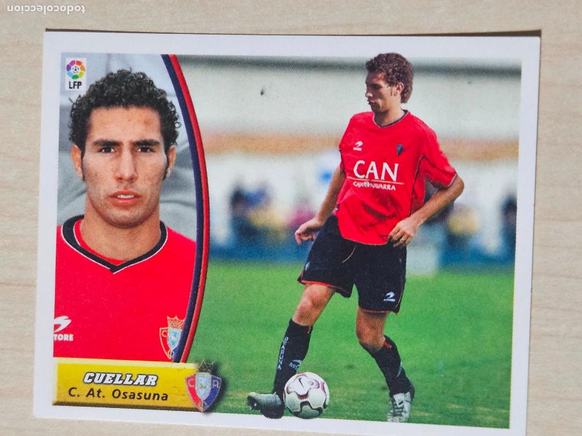 Figurine di Calcio: EDICIONES ESTE 03 04 COLOCA CUELLAR - CROMO SIN PEGAR