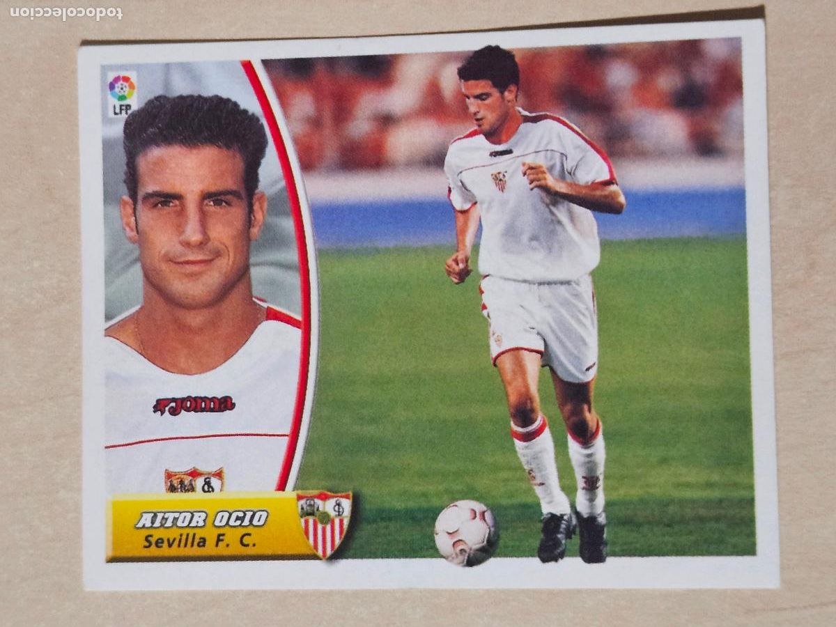 Fu&szlig;ball-Sticker: EDICIONES ESTE 03 04 FICHAJE N&ordm; 15 AITOR OCIO - CROMO SIN PEGAR