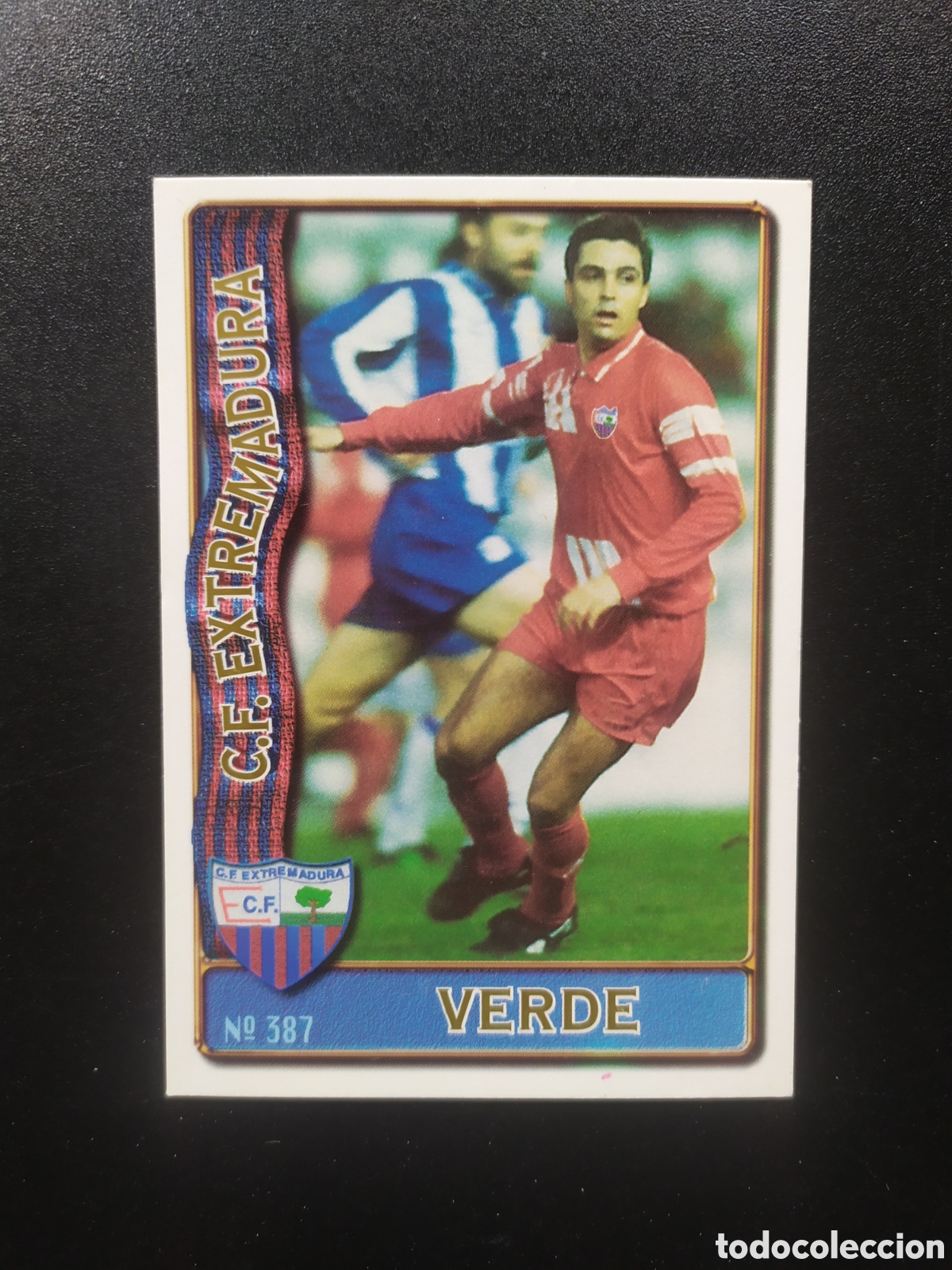 Football Stickers: Mundicromo fichas Liga 1996 1997 96 97 Verde n&deg; 387 Extremadura