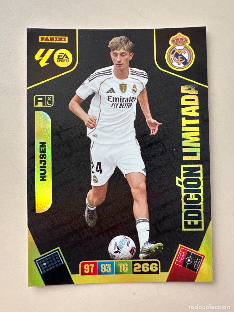 Fu&szlig;ball-Sticker: Edici&oacute;n Limitada Dean Huijsen, Real Madrid, Panini Adrenalyn XL La Liga 2025 2026 25 26