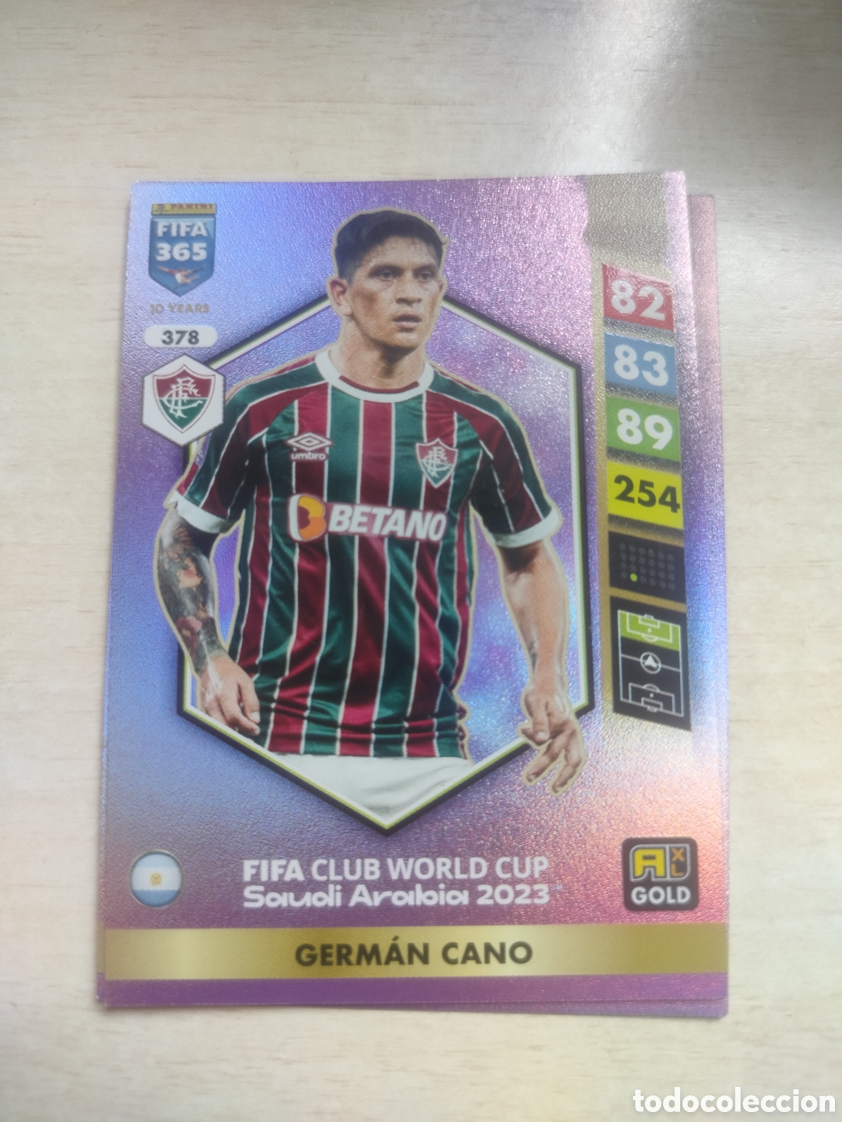 Cromos de F&uacute;tbol: GERMAN CANO 378 ADRENALYN XL FIFA 365 2024 2025 24 25