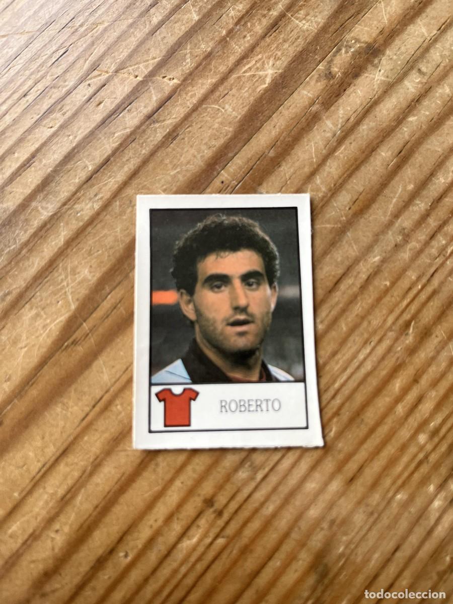 Figurine di Calcio: R31142 CROMO SIN PEGAR NUNCA PEGADO BOLLYCAO BOLLY-FUTBOL 87 88 1987 1988 ROBERTO # 167 OSASUNA