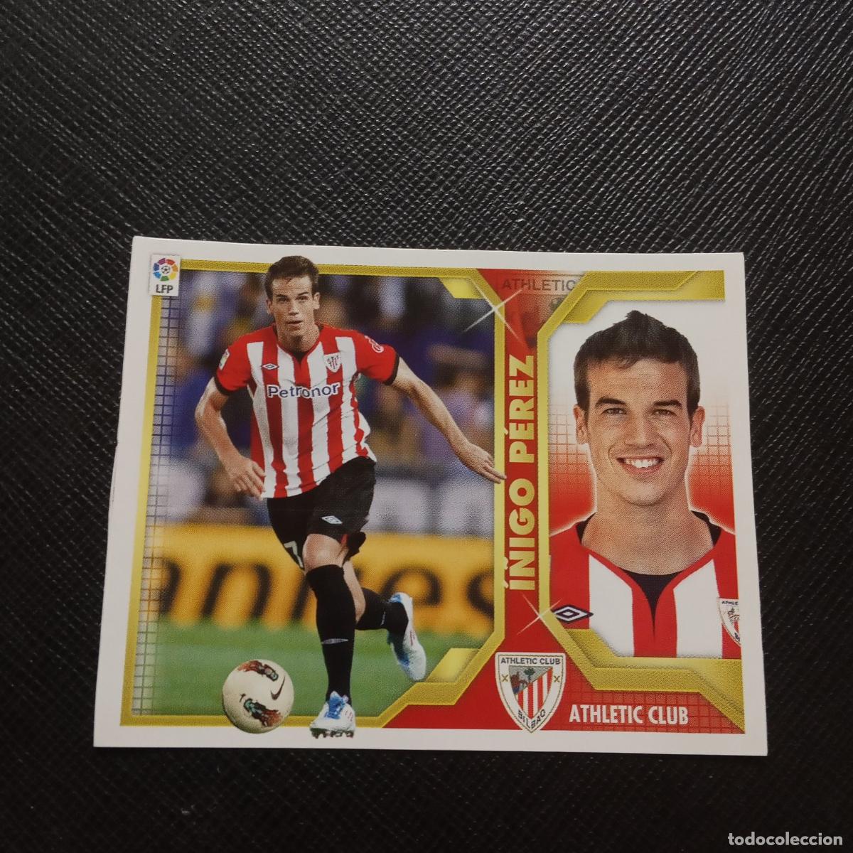 Figurine di Calcio: I&Ntilde;IGO PEREZ BILBAO ESTE MERCADO INVIERNO 2011 2012 FUTBOL 11 12 - SIN PEGAR - A64 PG8