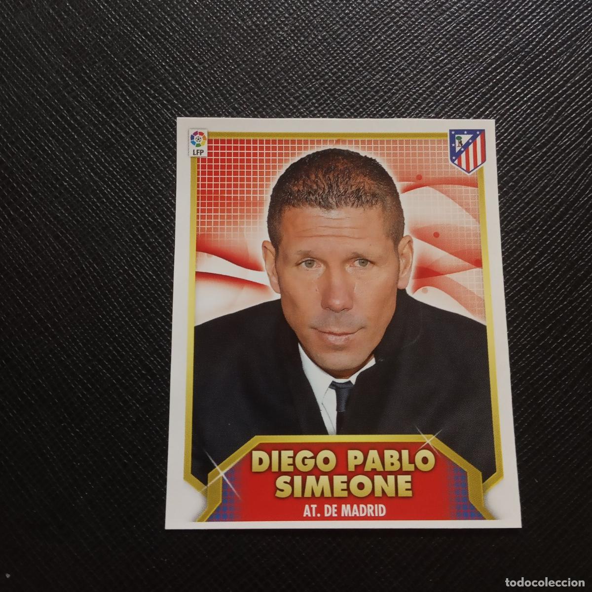 Fu&szlig;ball-Sticker: SIMEONE AT MADRID ESTE MERCADO INVIERNO 2011 2012 FUTBOL 11 12 - SIN PEGAR - A64 PG8