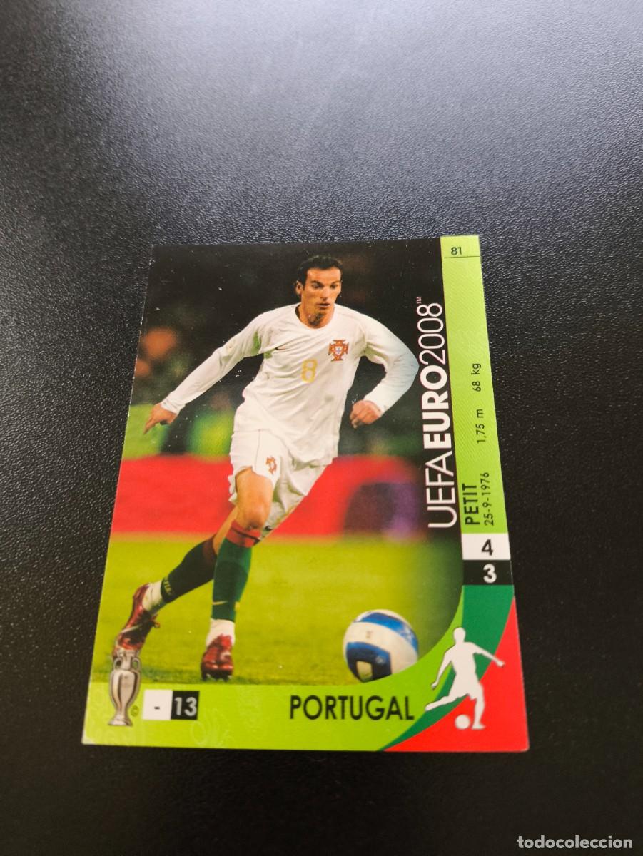 Figurine di Calcio: 81 PETIT PORTUGAL PANINI TRADING CARD EURO 2008 EUROCOPA 08