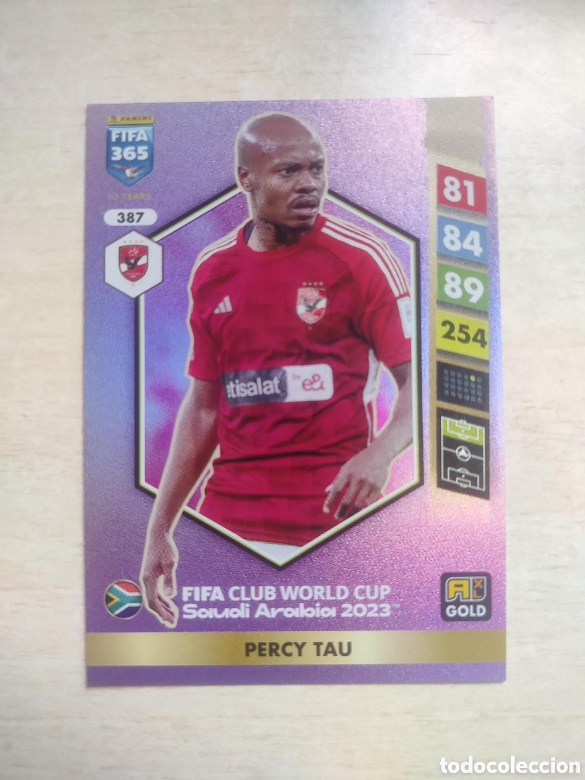Figurine di Calcio: PERCY TAU 387 ADRENALYN XL FIFA 365 2024 2025 24 25