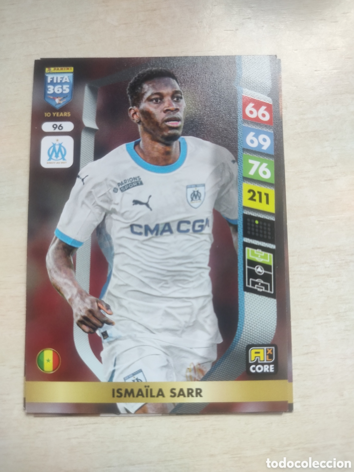 Fu&szlig;ball-Sticker: SARR 96 ADRENALYN XL FIFA 365 2024 2025 24 25