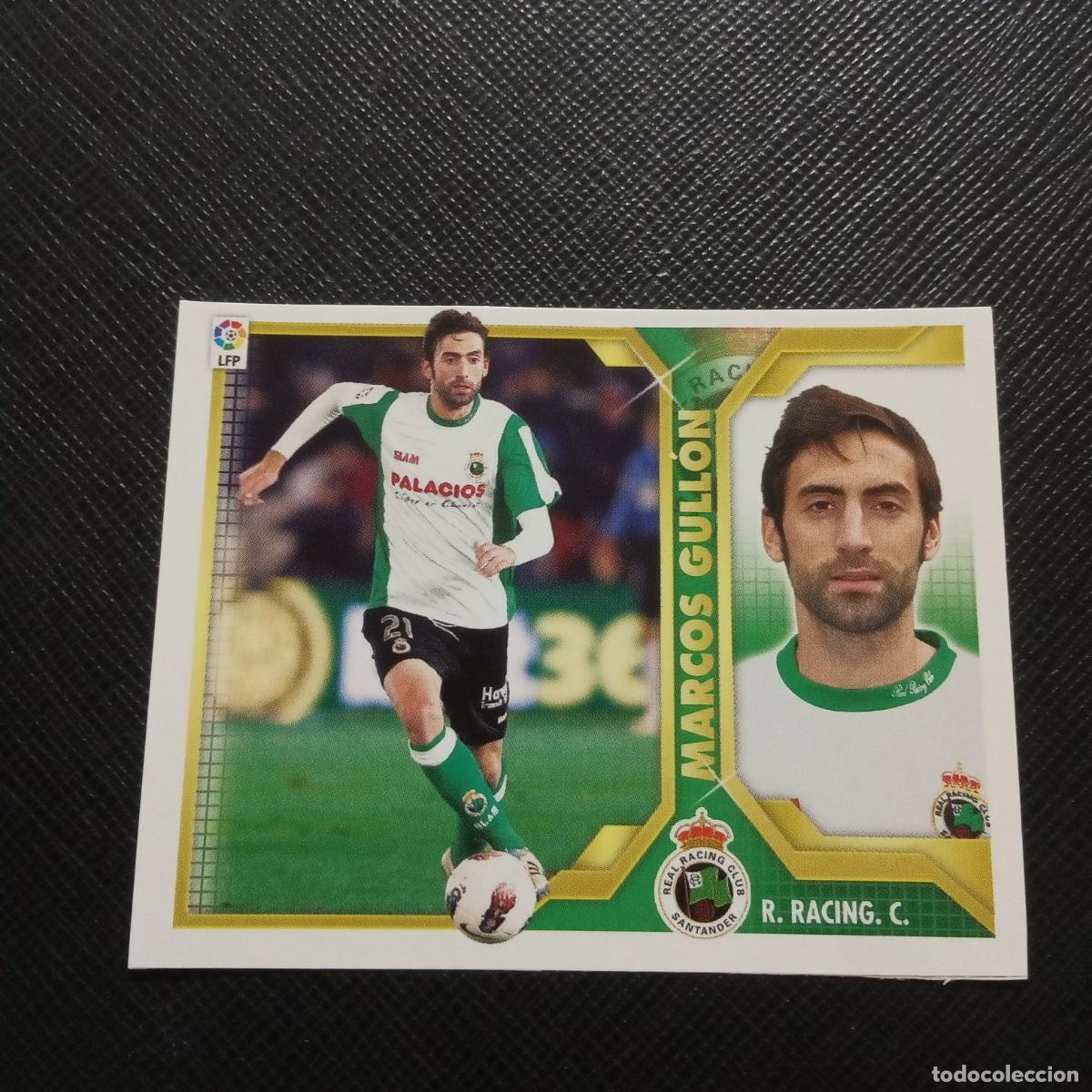 Fu&szlig;ball-Sticker: MARCOS GULLON RACING ESTE MERCADO INVIERNO 2011 2012 FUTBOL 11 12 - SIN PEGAR - A64 PG12