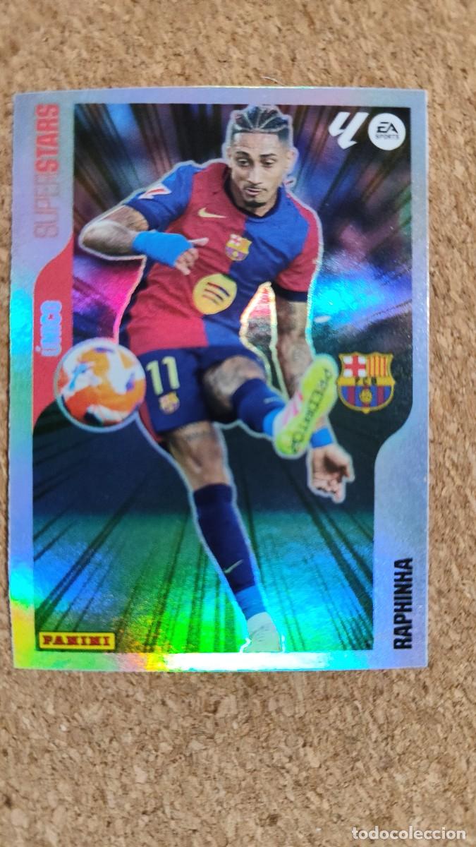 Cromos de Futebol: LA LIGA STARS 2025/26 STICKERS SUPERSTARS UNICO RAPHINHA # 302 PANINI EDICION BRASILE&Ntilde;A