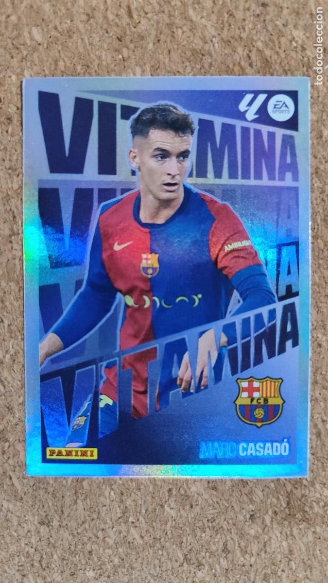 Fu&szlig;ball-Sticker: LA LIGA STARS 2025/26 STICKERS VITAMINA CASADO FC BARCELONA # 366 PANINI EDICION BRASILE&Ntilde;A