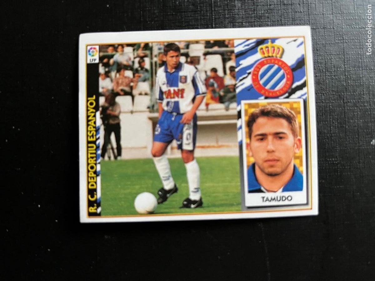 Cromos de f&uacute;tbol: REIAL CLUB DEPORTIU ESPANYOL TAMUDO ESTE LIGA 97 98