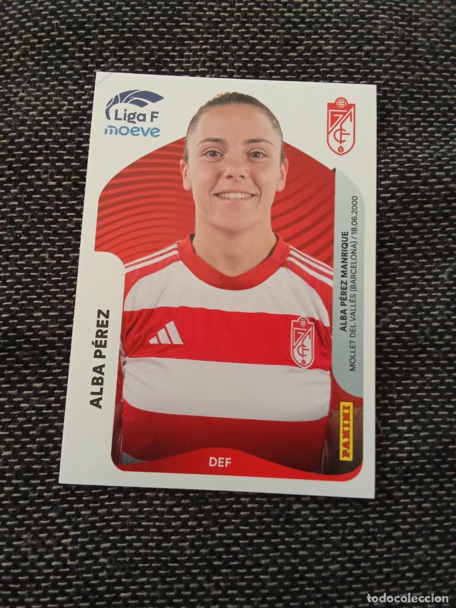 Fu&szlig;ball-Sticker: 209 alba perez granada liga F moeve 2025-26