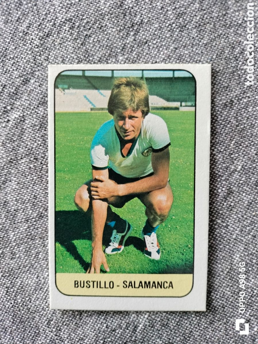 Cromos de Futebol: Cromo Bustillo Salamanca Ediciones Este liga temporada 1978 1979 78 79