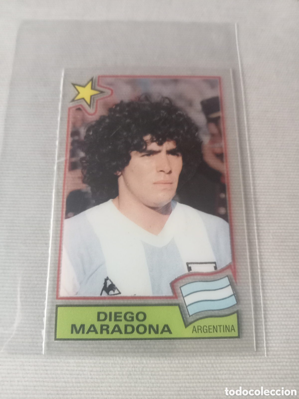 Cromos de F&uacute;tbol: Maradona Espa&ntilde;a 1982