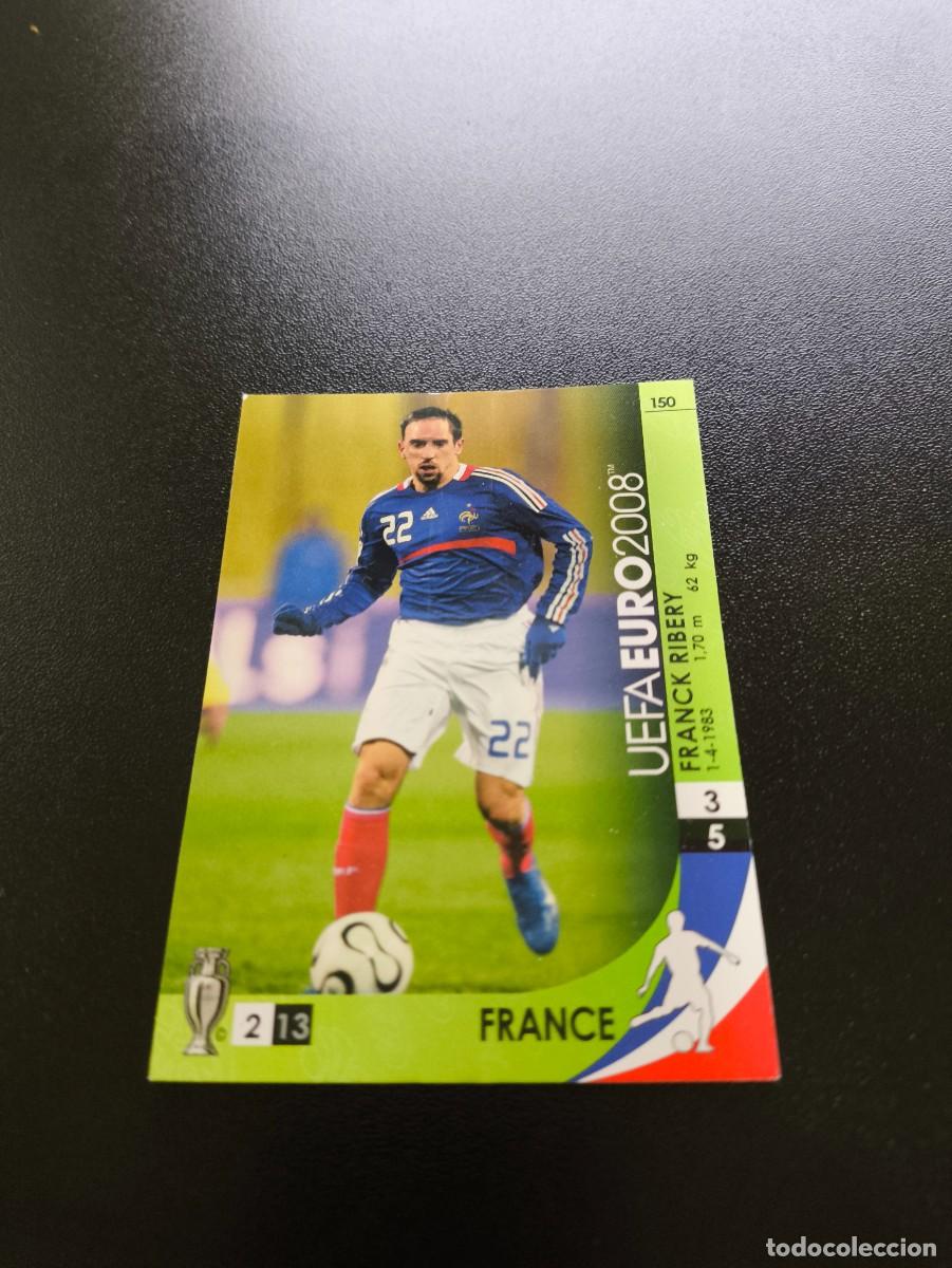 Figurine di Calcio: 150 FRANCK RIBERY FRANCIA FRANCE PANINI TRADING CARD EURO 2008 EUROCOPA 08