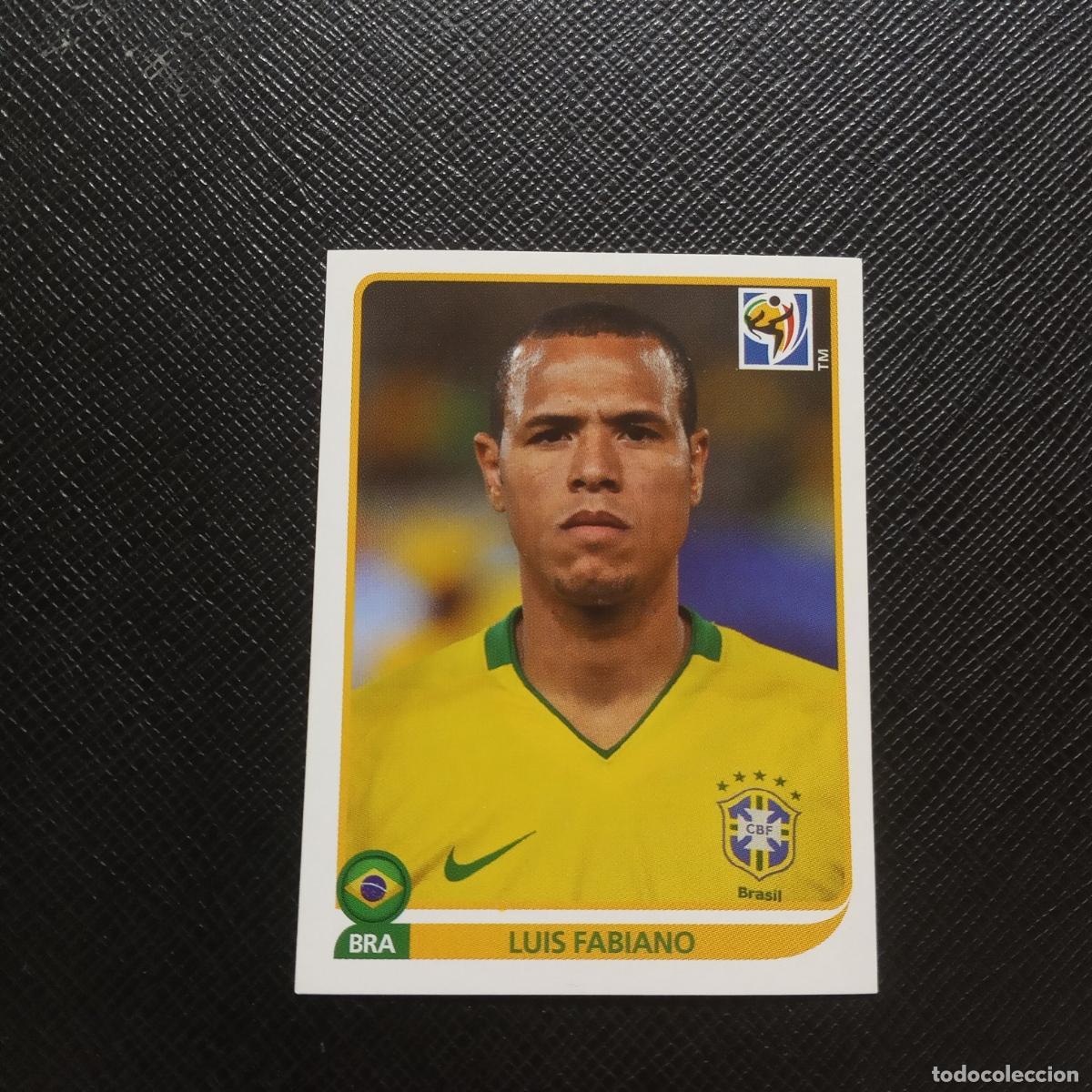 Figurine di Calcio: 503 LUIS FABIANO BRASIL PANINI 2010 SOUTH AFRICA MUNDIAL CROMO FUTBOL 10 - SIN PEGAR - A64 PG27 B