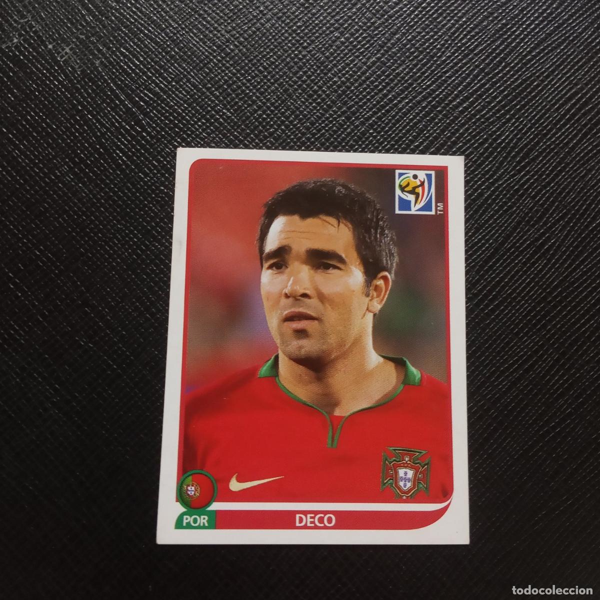 Figurine di Calcio: 556 DECO PORTUGAL PANINI 2010 SOUTH AFRICA MUNDIAL CROMO FUTBOL 10 - SIN PEGAR - A64 PG27