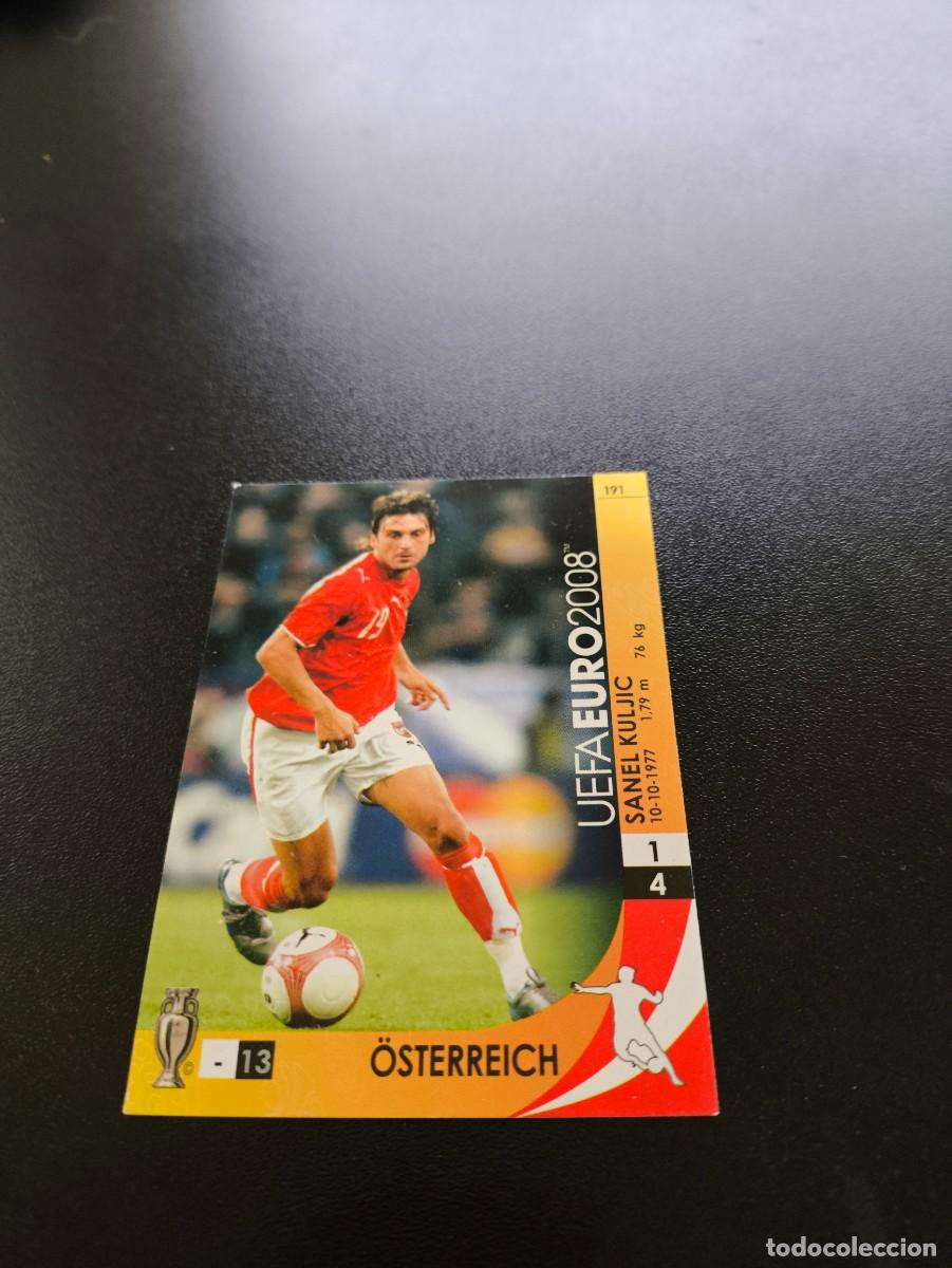 Fu&szlig;ball-Sticker: 191 SANEL KULJIC AUSTRIA OSTERREICH PANINI TRADING CARD EURO 2008 EUROCOPA 08