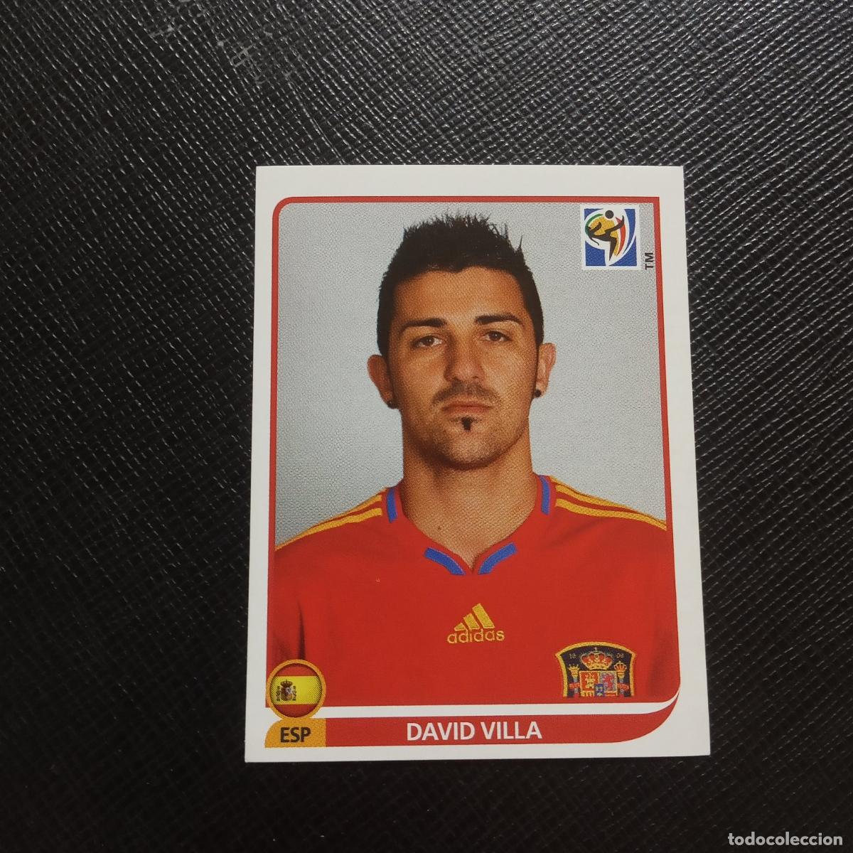 Cromos de Futebol: 579 VILLA ESPA&Ntilde;A PANINI 2010 SOUTH AFRICA MUNDIAL CROMO FUTBOL 10 - SIN PEGAR - A64 PG34 B