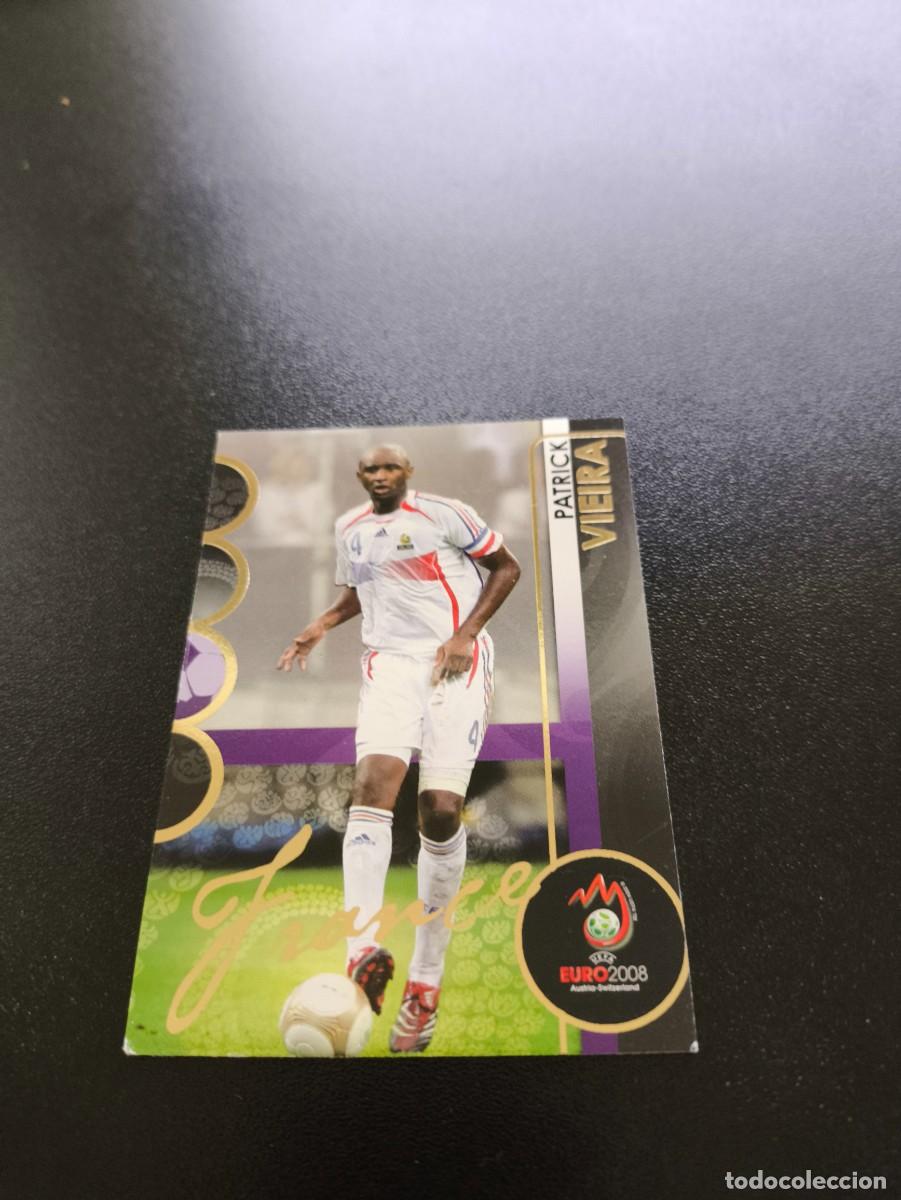 Fu&szlig;ball-Sticker: 62 PATRICK VIEIRA FRANCIA FRANCE BARCELONA PANINI UEFA EURO 2008 TRADING CARDS EUROCOPA 08